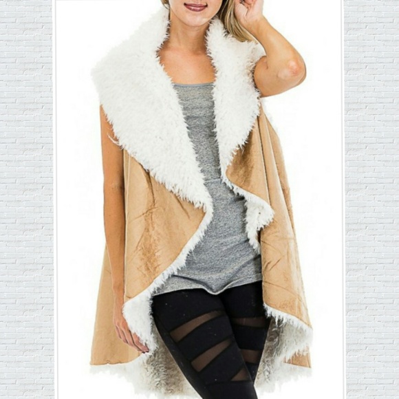 Faux Fur jacket and vest - Picture 2 of 3